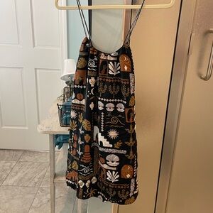 Mink Pink Aztec Print mini dress